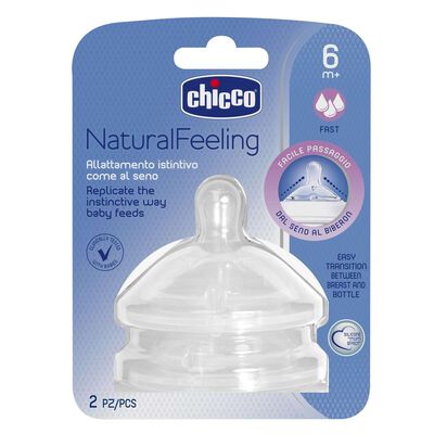 Naturalfeeling Teat (6m+, Fast) (2 Pcs)